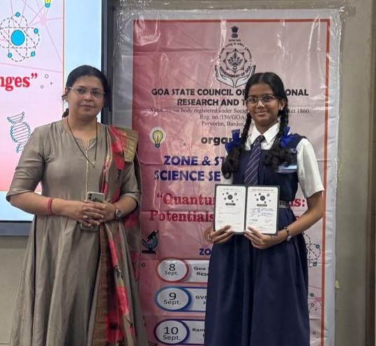 First Place at the State-Level Science Seminar