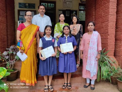 Achievements by MIBK students at Competitions organised by Anagha vachasunder Pratisthan.  