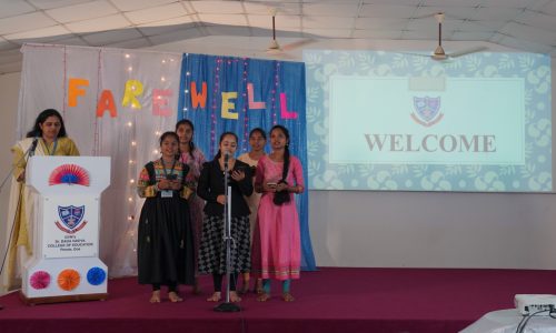 B Ed Second year students farewell 2022