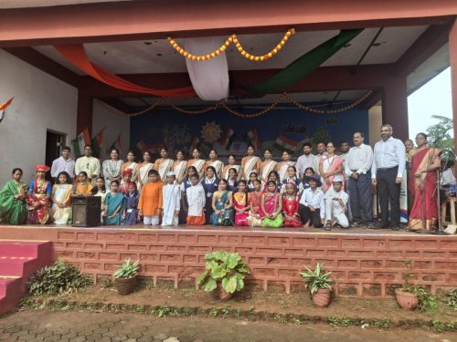 15 august celebration staff  students