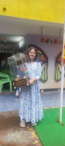 First Place in Ponda Taluka Level National Integration Group Singing Competition Organised by Kid's Nes ( (3)