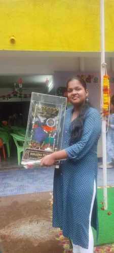 First Place in Ponda Taluka Level National Integration Group Singing Competition Organised by Kid's Nes ( (5)