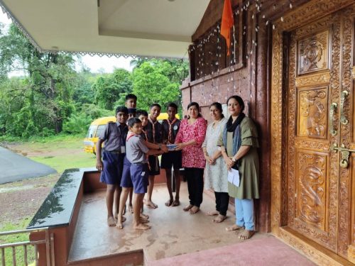 Scouts-Guides Hike at Arla-Keri also visited Dr Dada Vaidya's Ancestral Residence (17)